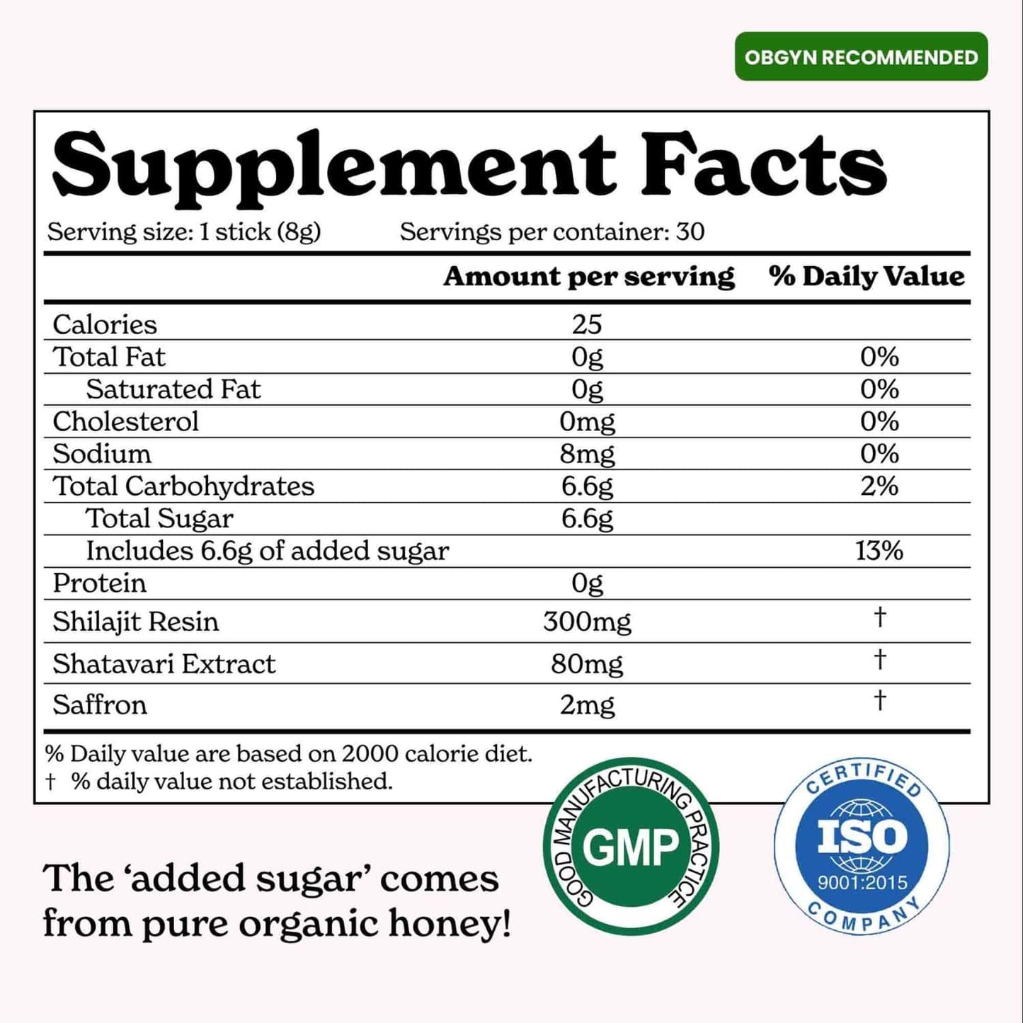 BetterYou™ - SHE-Lajit Honey Sticks