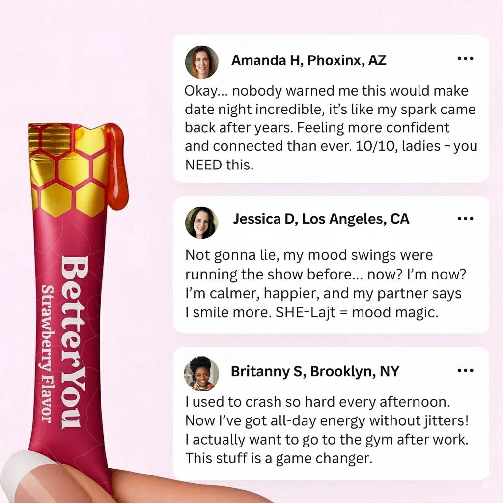 BetterYou™ - SHE-Lajit Honey Sticks