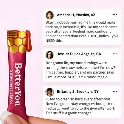 BetterYou™ - SHE-Lajit Honey Sticks